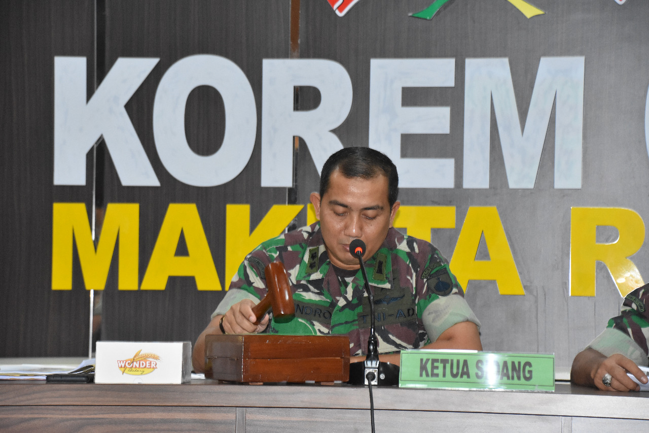 Kasrem 073/MKT Pimpin Sidang Pankar Usul Kenaikan Pangkat Prajurit Periode 1 Oktober 2022